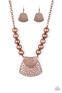 Large and In Charge - Copper Necklace - My New Jewelry Box