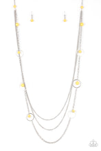 Load image into Gallery viewer, Collectively Carefree Yellow Necklace - My New Jewelry Box