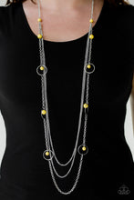 Load image into Gallery viewer, Collectively Carefree Yellow Necklace - My New Jewelry Box