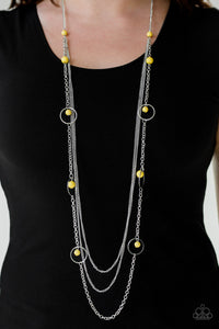 Collectively Carefree Yellow Necklace - My New Jewelry Box