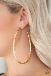 Fleek All Week - gold earrings