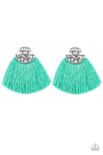 Load image into Gallery viewer, Paparazzi Make Some PLUME - Green Earrings - Earrings - My New Jewelry Box