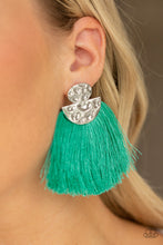 Load image into Gallery viewer, Paparazzi Make Some PLUME - Green Earrings - Earrings - My New Jewelry Box