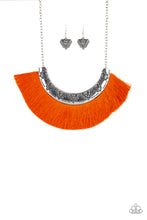 Load image into Gallery viewer, Paparazzi Might and MANE - Orange - Necklaces - My New Jewelry Box