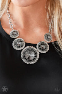 Global Glamour - Silver Necklace Paparazzi