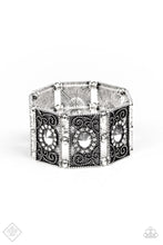 Load image into Gallery viewer, Paparazzi Tycoon Texture - white - Bracelets - My New Jewelry Box