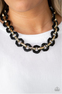 Paparazzi Fashionista Fever - black - Necklaces - My New Jewelry Box