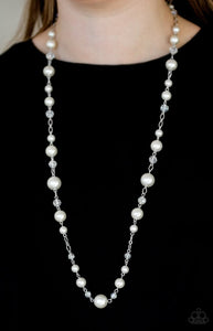 Paparazzi Make Your Own LUXE - white - Necklaces - My New Jewelry Box