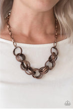 Load image into Gallery viewer, Statement Made - Copper Necklace Paparazzi