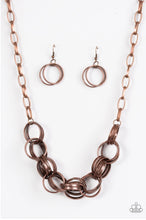 Load image into Gallery viewer, Statement Made - Copper Necklace Paparazzi