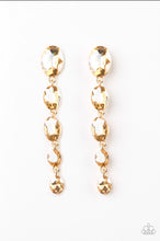 Load image into Gallery viewer, Red Carpet Radiance - Gold Earrings Paparazzi