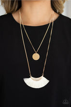 Load image into Gallery viewer, Tassel Temptation - Gold Necklace Paparazzi