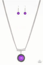 Load image into Gallery viewer, Gypsy Gulf - Purple Necklace Paparazzi