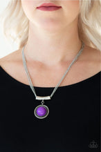 Load image into Gallery viewer, Gypsy Gulf - Purple Necklace Paparazzi