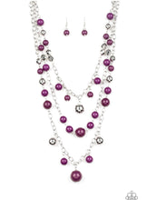 Load image into Gallery viewer, The Partygoer Purple Necklace - Paparazzi