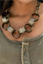 Load image into Gallery viewer, Big Hit brass necklace - paparazzi