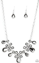 Load image into Gallery viewer, Debutante Drama silver necklace paparazzi